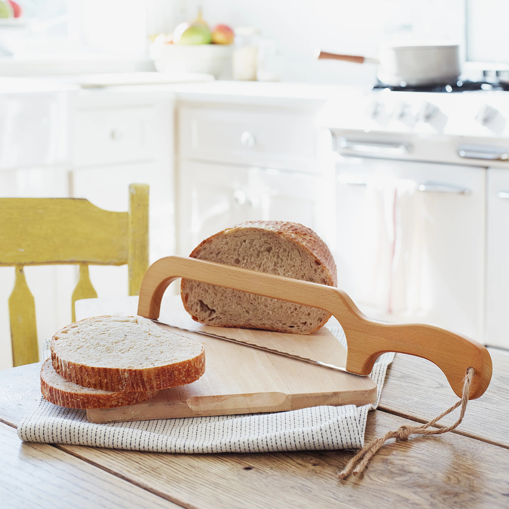 Hardwood Bread Bow Knife
