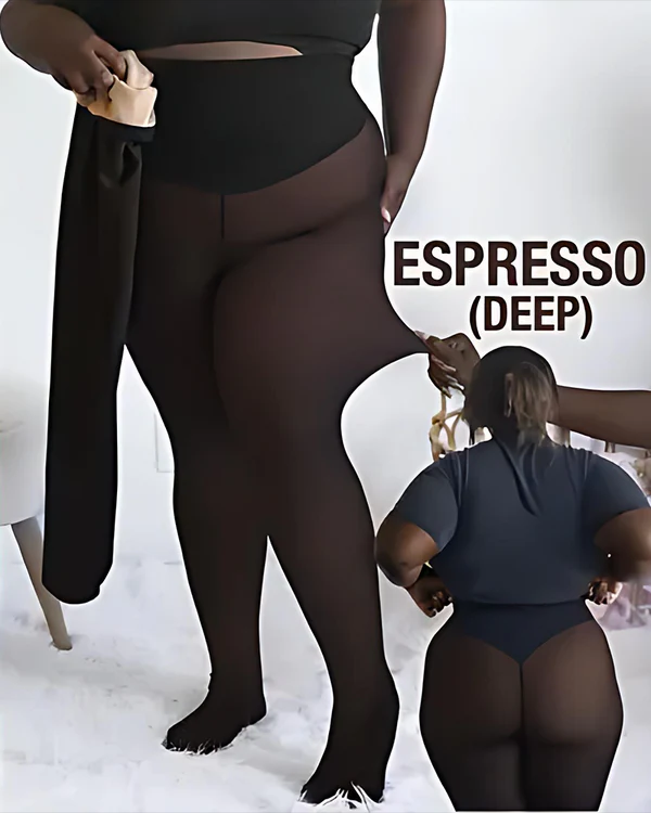 Translucent Fleece Lined Tights