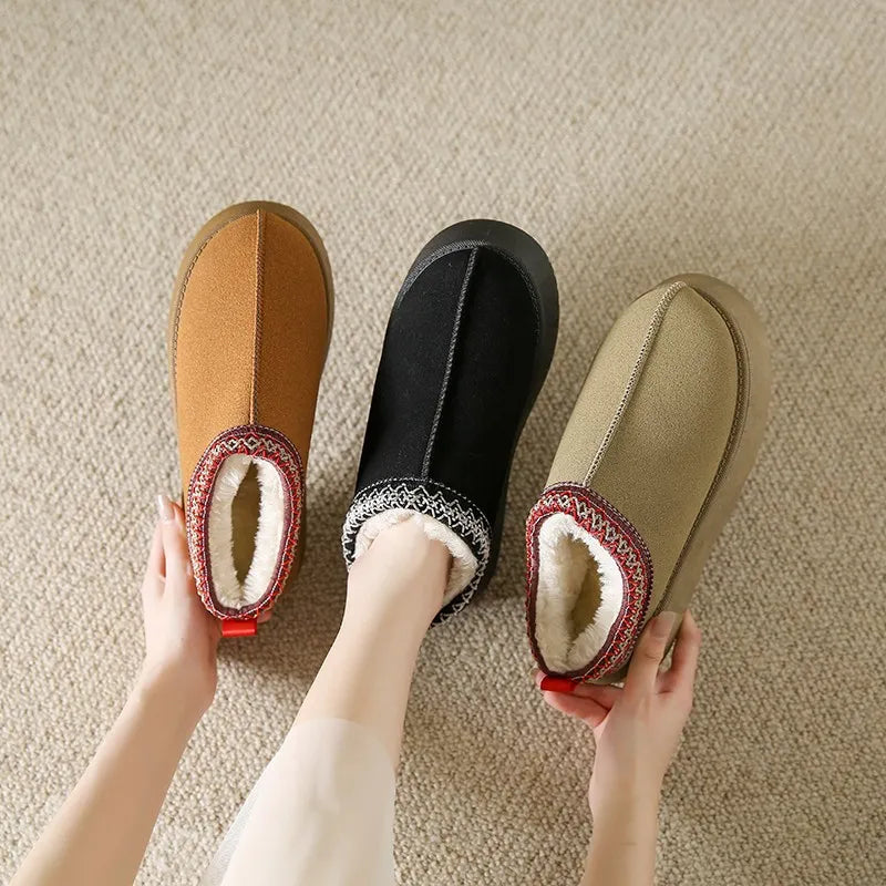 Women's Suede Cozy Slippers