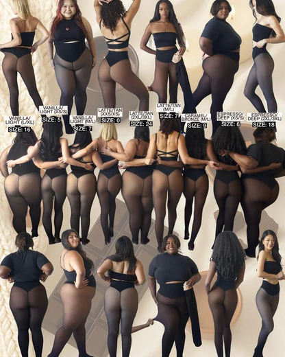 Translucent Fleece Lined Tights