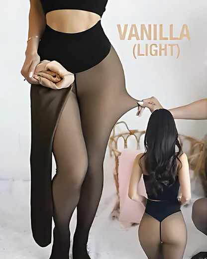 Translucent Fleece Lined Tights