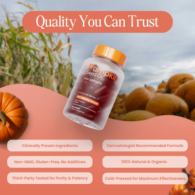 Pumpkin Seed Oil Softgel Capsules