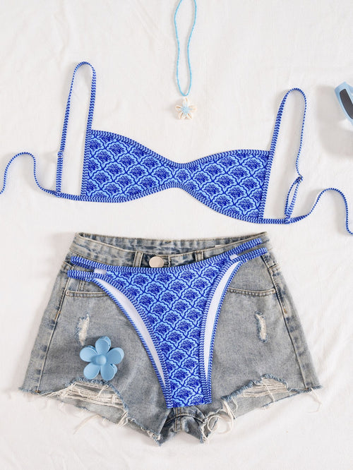Sexy Two-Piece Bikini Swimsuit