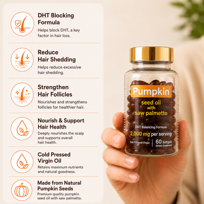 Pumpkin Seed Oil Softgel Capsules