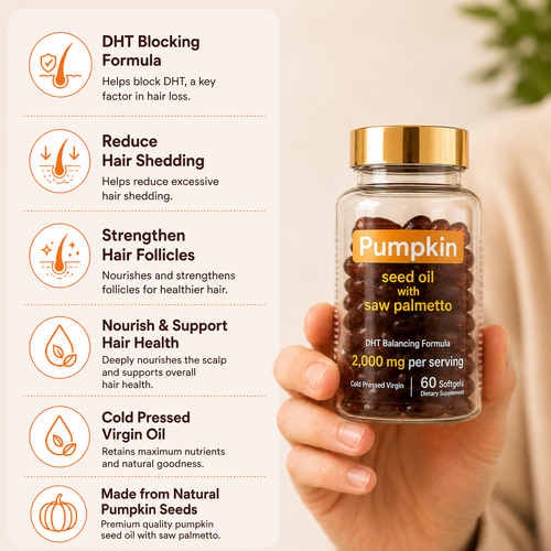 Pumpkin Seed Oil Softgel Capsules