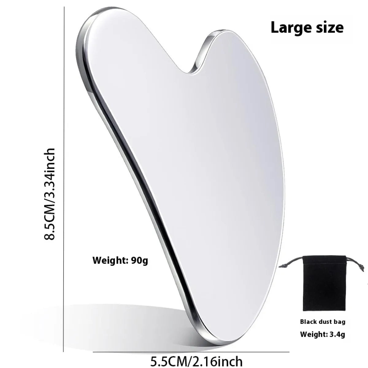 Stainless Steel Gua Sha